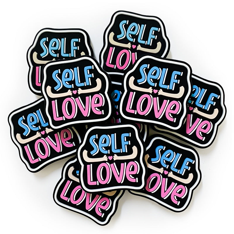 Wholesale 10PCS Colored Self Love Silicone Beads